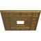Ekena Millwork Eris Ceiling Medallion (Fits Canopies up to 9 7/8"), 18"W x 18"H x 3 1/2"ID x 1 1/8"P, Pale Gold CM18ERPAS - alternate 4